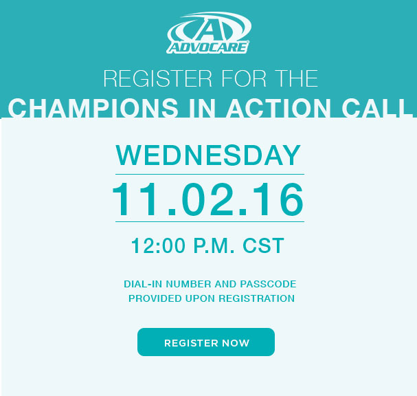 Champions in Action Call