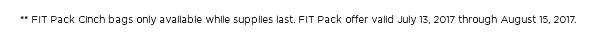 Fit Disclaimer